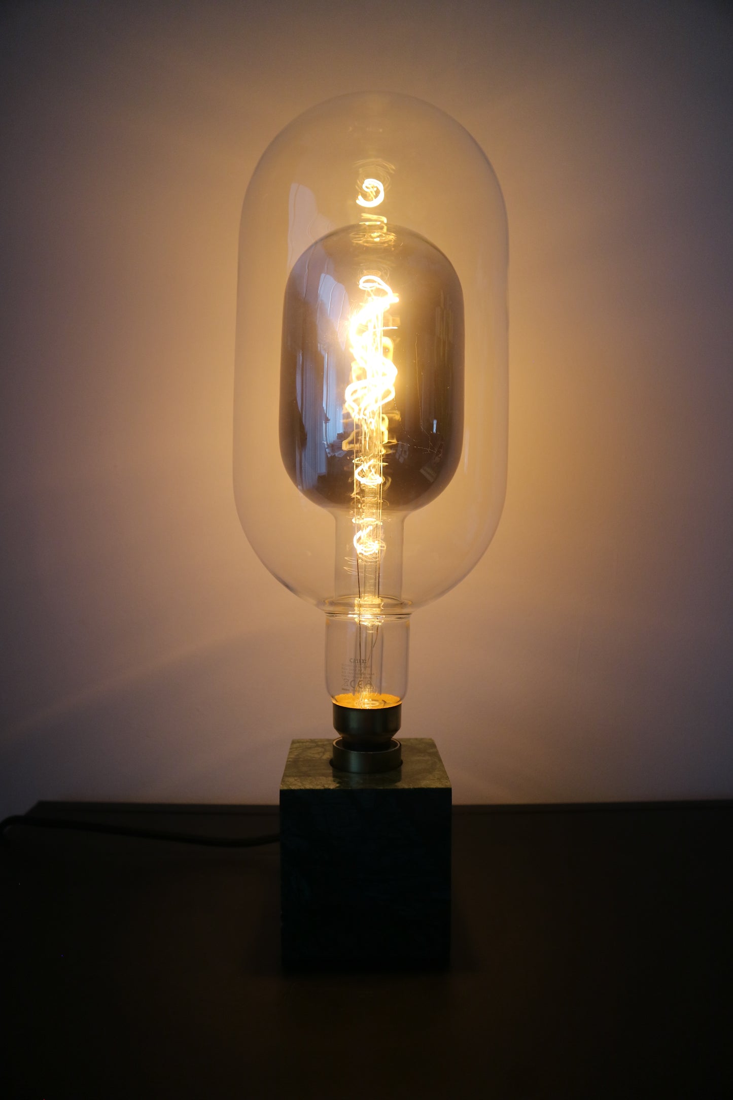 Lova Lamp - Marble Green