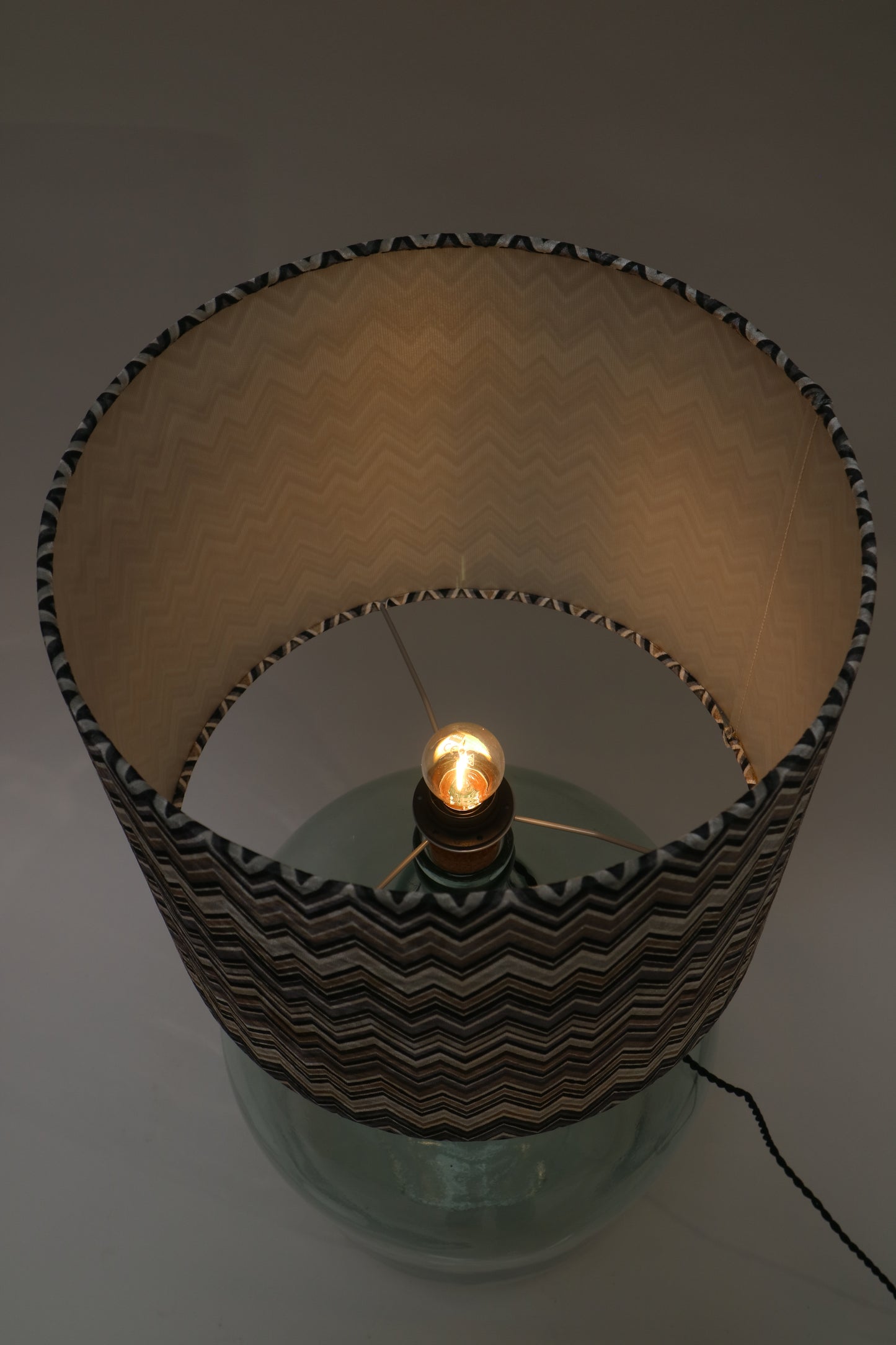 Elisabeth Lamp - Zigzag/White