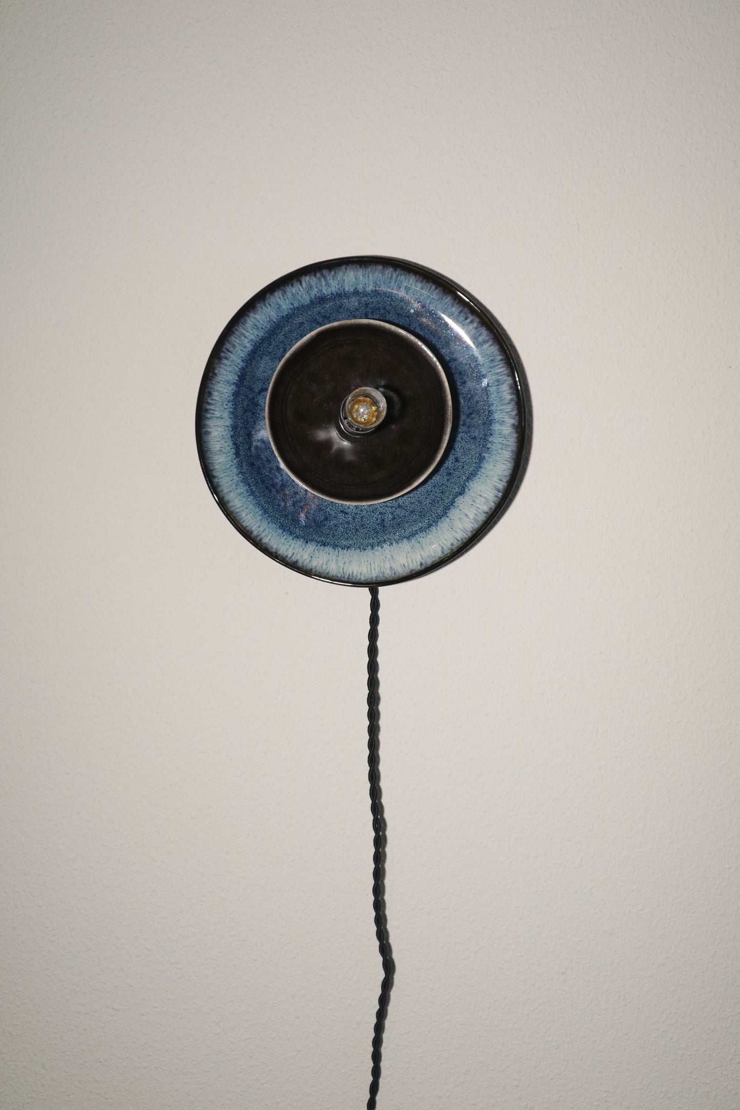 Tif Wall Lamp - Blue/Brown