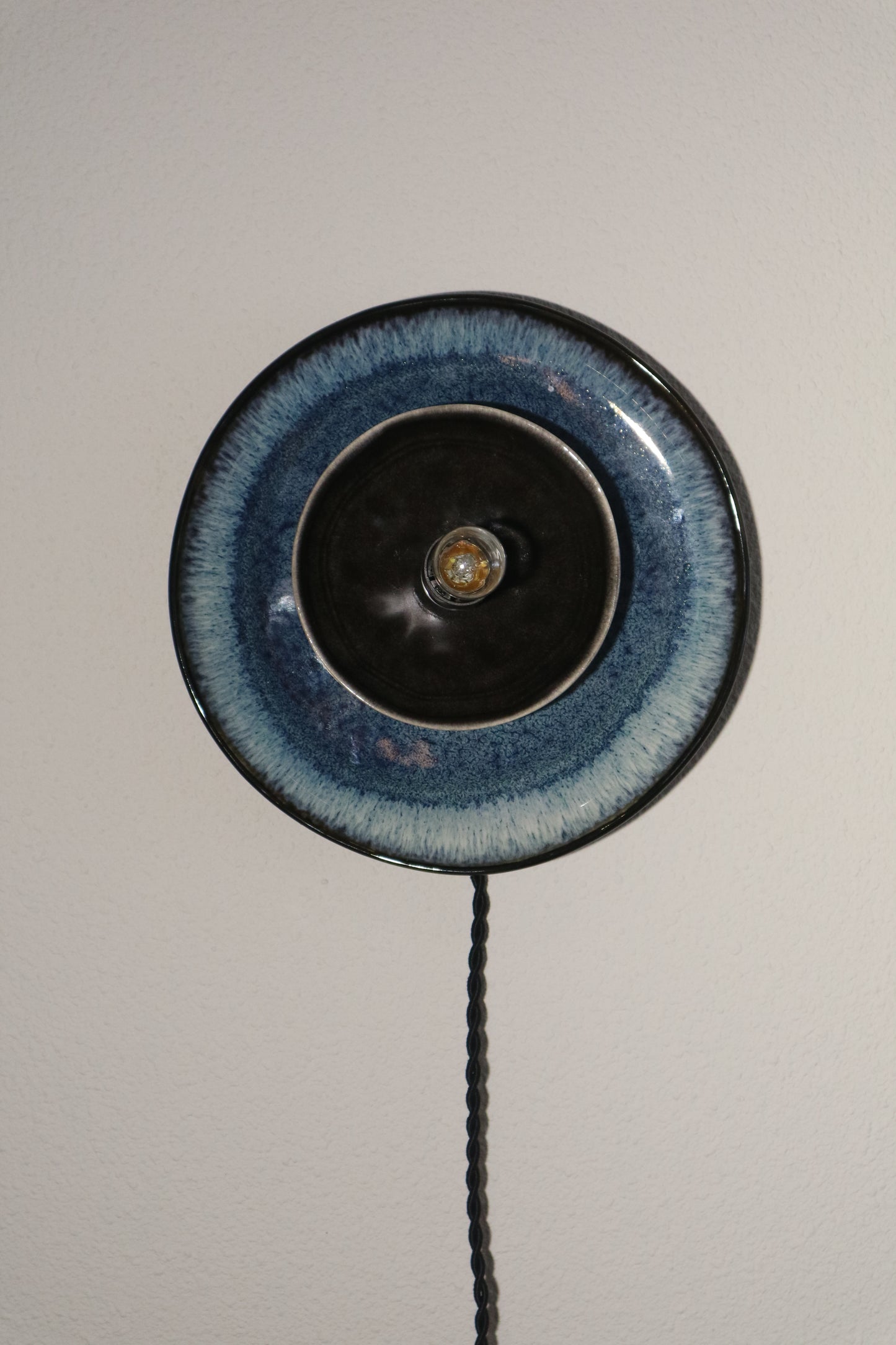 Tif Wall Lamp - Blue/Brown