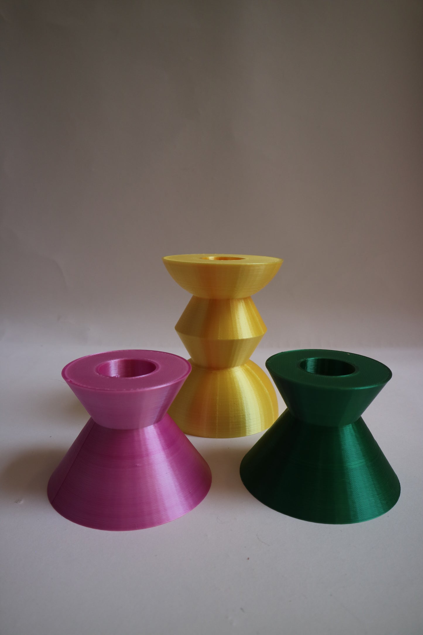 Tes Candleholders - Satin